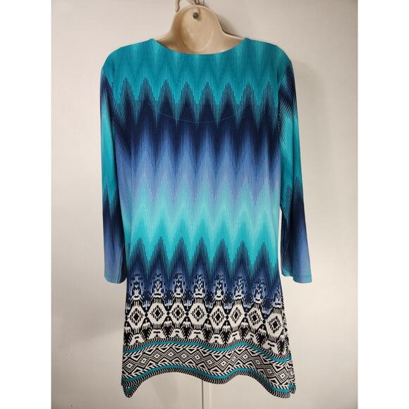 Ruby Rd‎ Top Womens Size M 3/4 Sleeve Pullover $54 - Picture 5 of 7